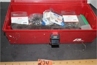 Plastic Tool Box, Screws, KReg Tool Co Knife RH-36