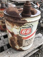 PHILLIPS 66 METAL 5 GALLON CAN