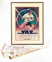 Boston Red Sox Carl Yastrzemski Poster / Pennants