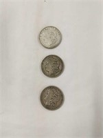 1881-s 1904 1921 Silver Dollars