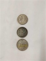 1886 1892 O 1902 O Silver Dollars