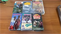 Lot of 6 vhs tapes