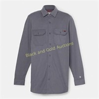 (3) NEW Timberland Pro Grey Button Up Shirts