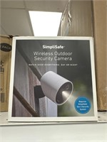Simplisafe wireless outdoor camera