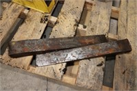 2 Large Steel Wedges Approx 24"