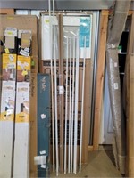 Closet White Rods & Molding