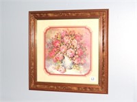 Framed Print by Julia Crainer- Measures Approx.