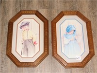 (2) Framed Prints - Measures Approx. 11 1/4 x 16