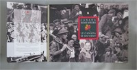 Canada Remebers 6 RCM Issue Medalions