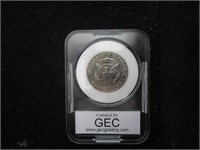 Graded 2001 .50c US Coin