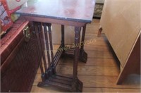 Set of four nesting tables