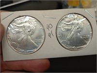 1990 91 silver american eagles 2