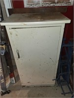 36" Metal Storage Cabinet w/Contents