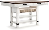 Ashley Valebeck Rustic Counter Height Dining Table