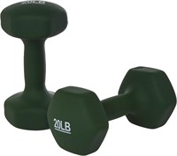 Amazon Basics Easy Grip Workout Dumbbell  pair