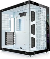 GIM ATX Mid-Tower White Gaming PC Case