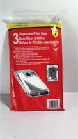 New ShopVac Disposable Filter Bags Type F