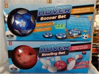 2 NEw Hover Sets, Soccer and Bowling