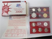 2000 US Silver Proof set