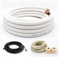 16 Ft Air Conditioning Copper Tubing Pipe Extensio