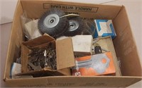 Box Of Key Cutting Supplies Mostly Blank Keys