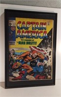 Captain America Framed Canvas Wall Hanging