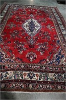 Hamedan Hand Woven Rug 8.3 x 11.5 ft