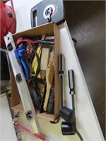 Assorted tool lot.