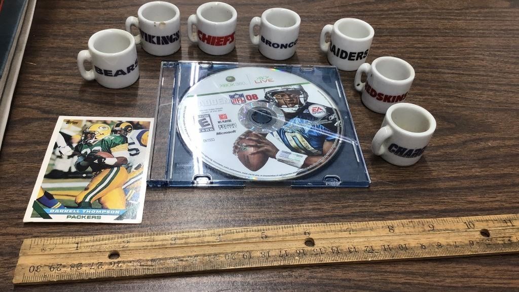 Football  Game Xbox 360 , collector mini mugs