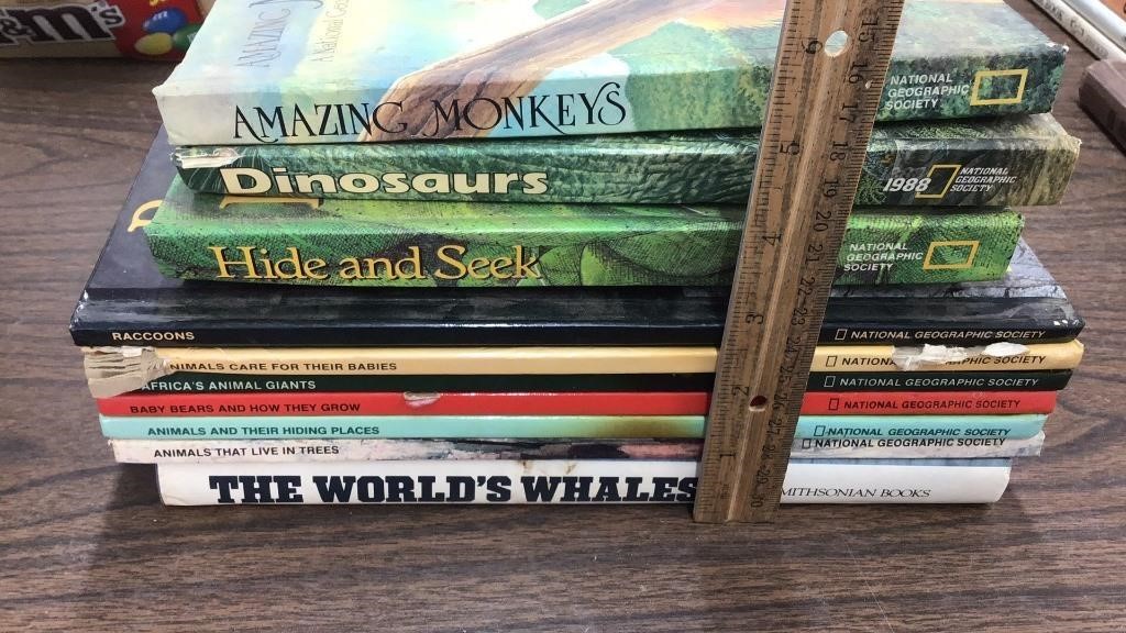 National Geographic & Smithsonian animal books