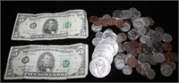 $21.00 Face or More Coins & Currency