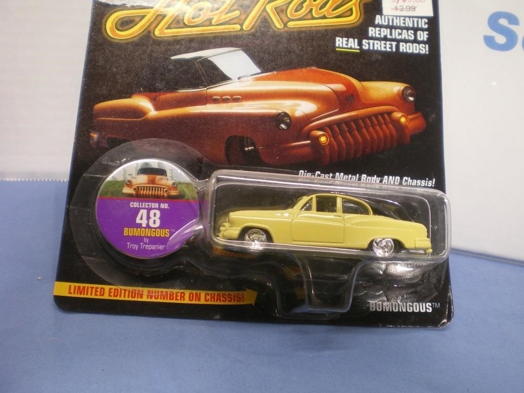 Bumongous Johnny Lightning Diecast, Hot Rods, #48