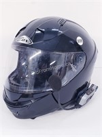 ZOX MOTORCYCLE HELMET WITH COMMUNICATOR