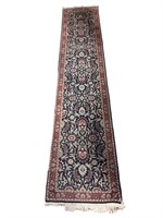 Navy and Red Oriental Rug / Runner