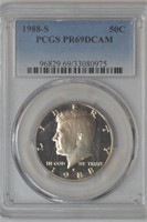 1988-S Kennedy 1/2 Dollar PR69DCAM