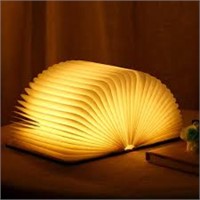 Creative Wooden Book Lamp