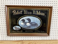 23x15 Inch Pabst Loon Beer Advertising Sign