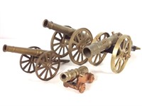 (4) Toy Cannons