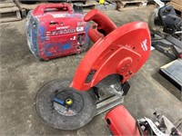 Milwaukee Cut Off Saw with Extra Blades