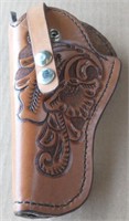Tooled LH Holster
