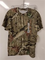 MOSSY OAK MENS SHORT SLEEVE T SHIRT SIZE M