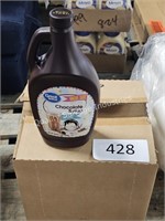 6-48oz chocolate syrup 7/25