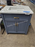 bathroom vanity with top 30x34.5"