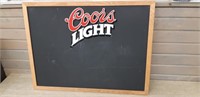 Chalk Board COORS Light - 24x18in