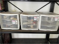 Three drawer plastic container (3)