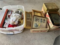 Box row-Christmas items, tote, suitcase