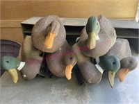 Lot of 6 Duck Decoys (modern) Flambeau