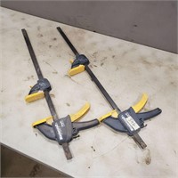 2-24" Mastercraft  Quick Clamps