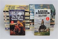(24) Louis L'Amour Paperback Books