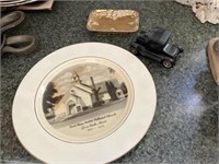 Church plate & soap dish